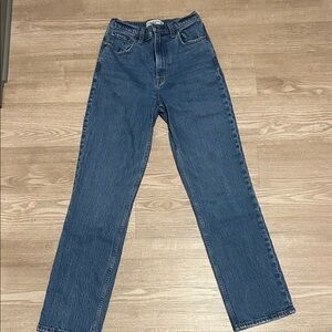 The 90s Straight High Rise